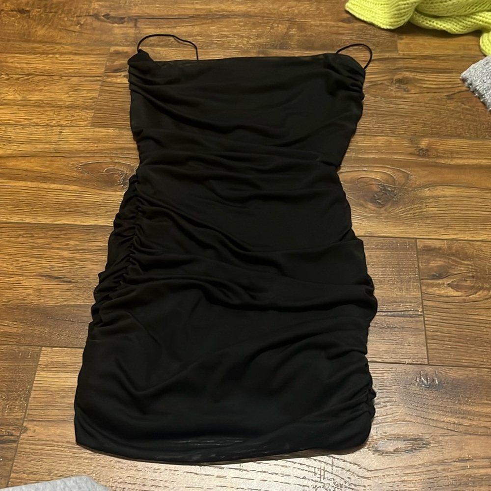 black dress